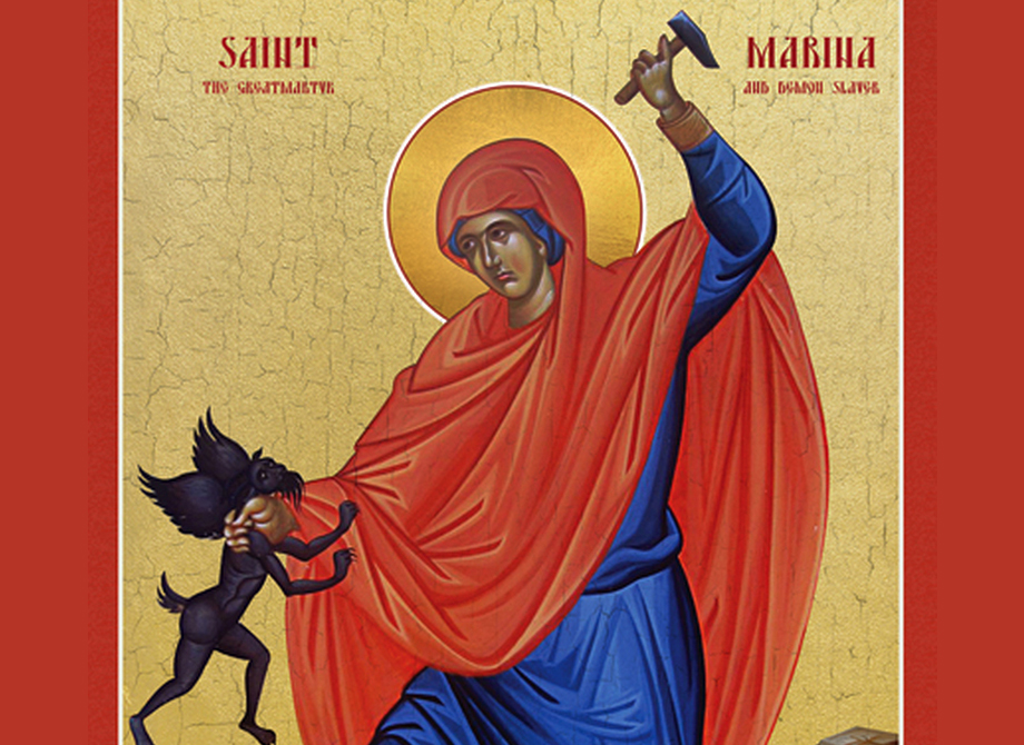 عظة المتروبوليت أ فرام (كرياكوس) في عيد القديسة مارينا - أميون - ١٧ تموز ٢٠٢١
